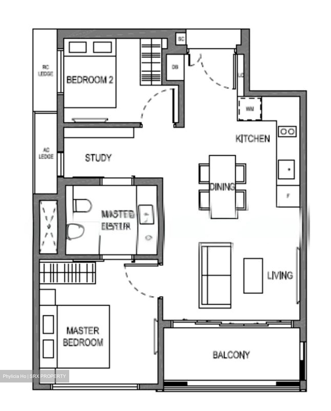 Parksuites (D10), Apartment #614170181